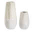 Uttermost Accessories Echo Ridge White Vases Set of 2 House of Isabella UK