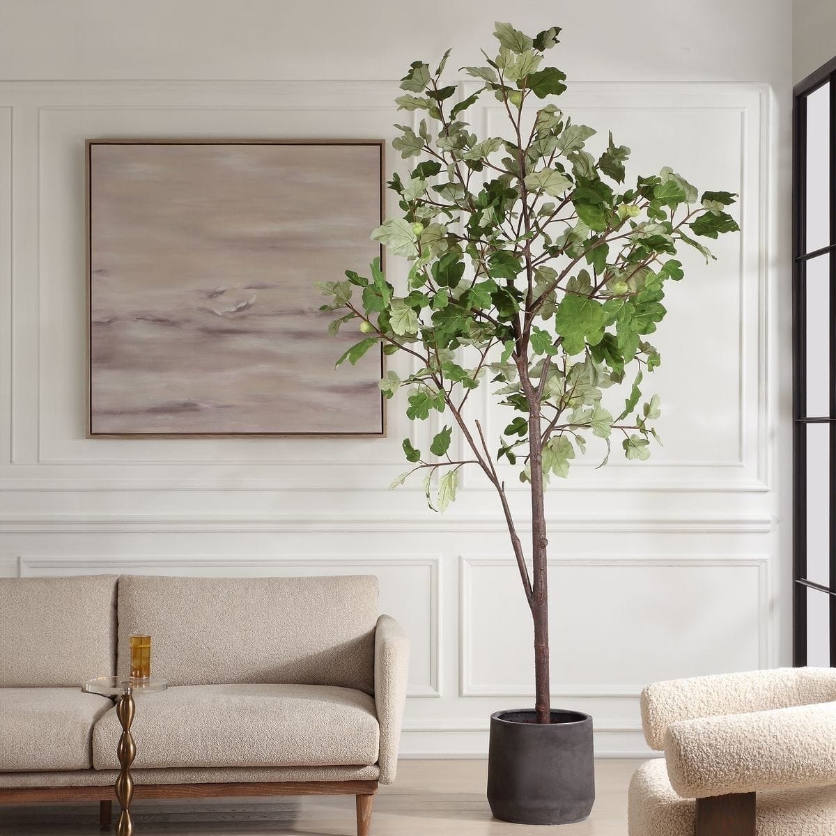 Uttermost Accessories Eden Potted Fig Tree House of Isabella UK