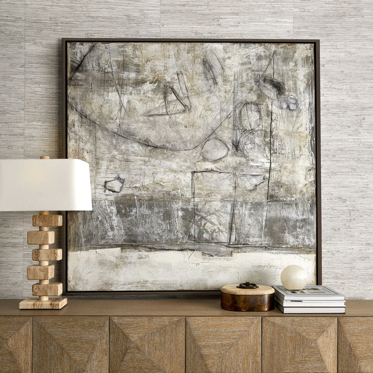 Uttermost Accessories Edge of Day Framed Canvas House of Isabella UK
