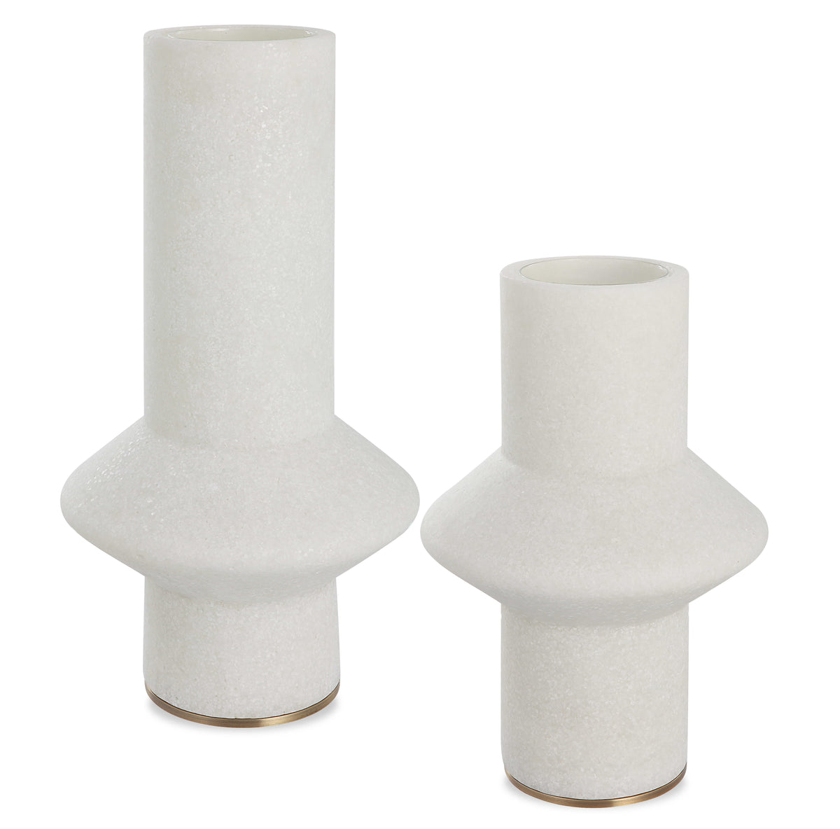 Uttermost Accessories Edge Vases, Set of 2 House of Isabella UK