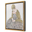 Uttermost Accessories Edith with Striped Dress, Sitting, 1915 Framed Canvas House of Isabella UK