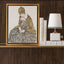 Uttermost Accessories Edith with Striped Dress, Sitting, 1915 Framed Canvas House of Isabella UK