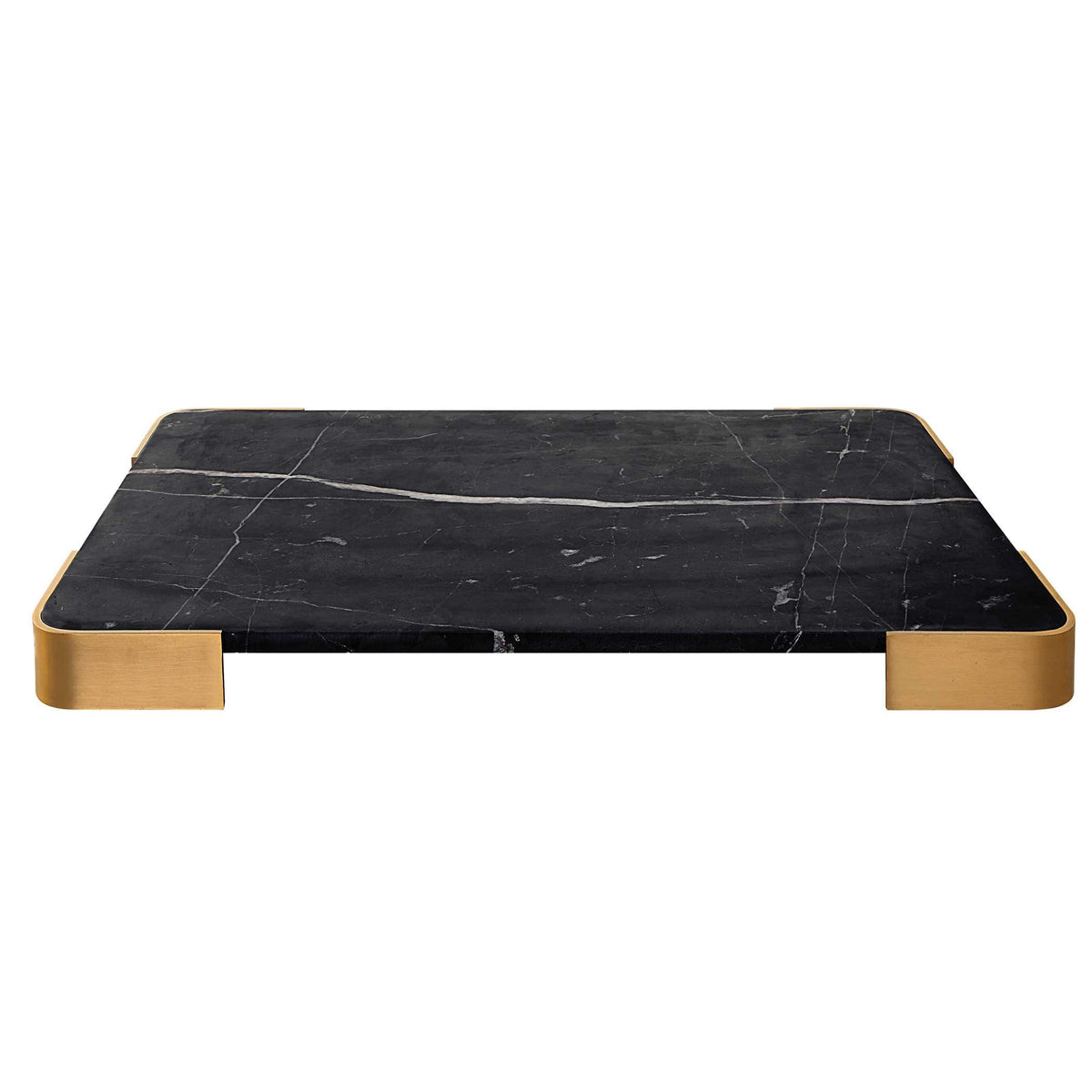 Uttermost Accessories Elevated Tray/Plateau - Black Marble Large House of Isabella UK
