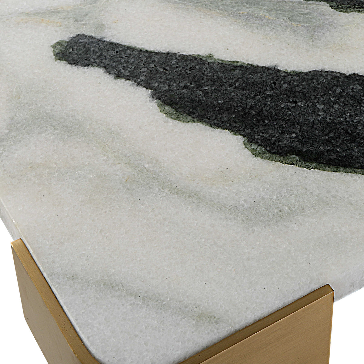 Uttermost Accessories Elevated Tray/Plateau - Panda Marble Medium House of Isabella UK