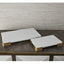 Uttermost Accessories Elevated Tray/Plateau - White Marble Large House of Isabella UK