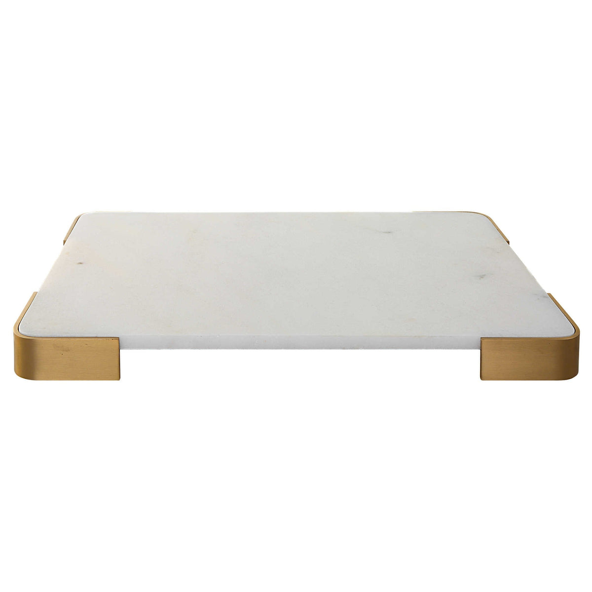 Uttermost Accessories Elevated Tray/Plateau - White Marble Large House of Isabella UK
