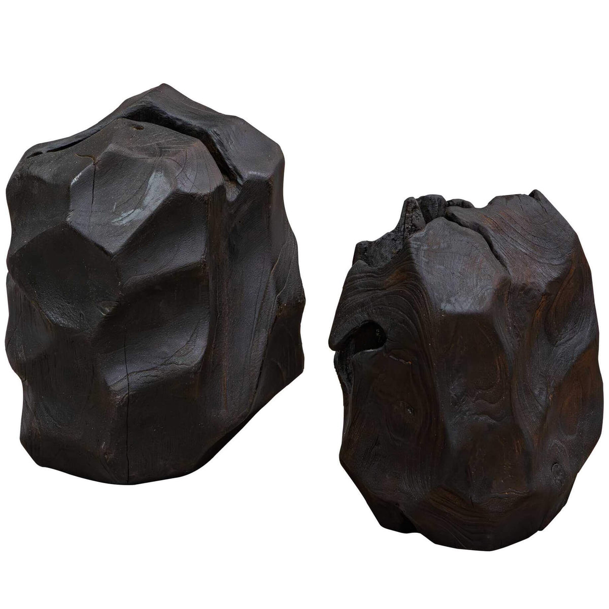 Uttermost Accessories Ember Root Teak Sculpture, Set of 2 House of Isabella UK