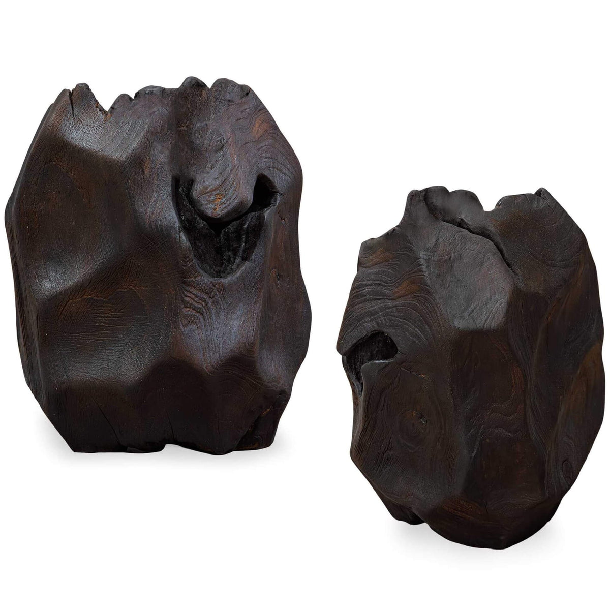 Uttermost Accessories Ember Root Teak Sculpture, Set of 2 House of Isabella UK