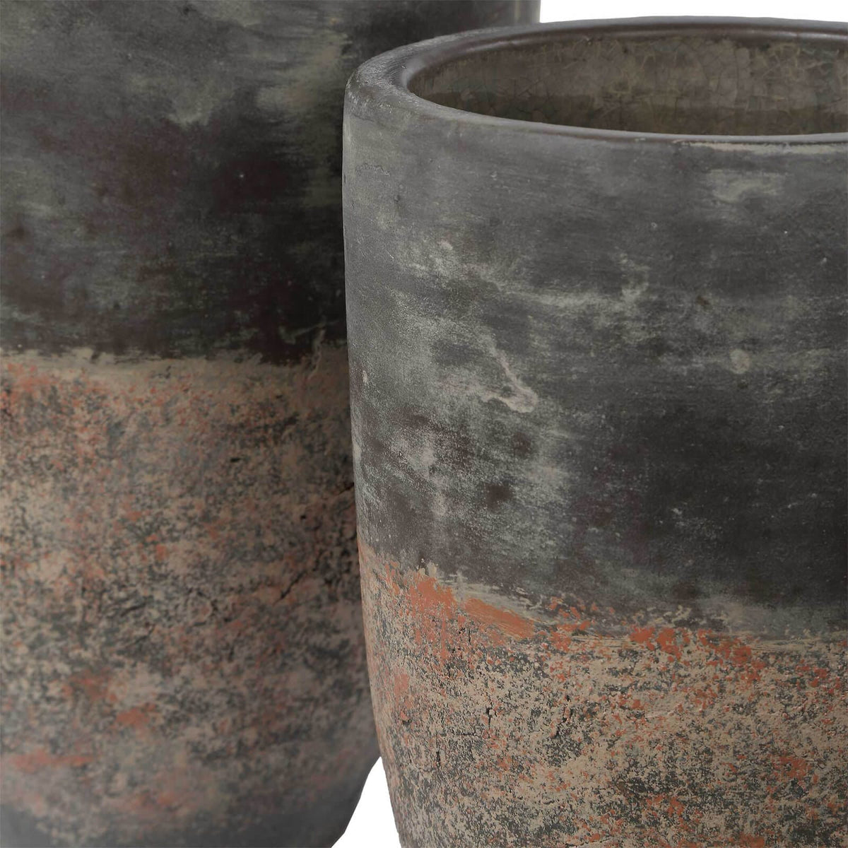 Uttermost Accessories Emberwash Planters - Set of 2 House of Isabella UK