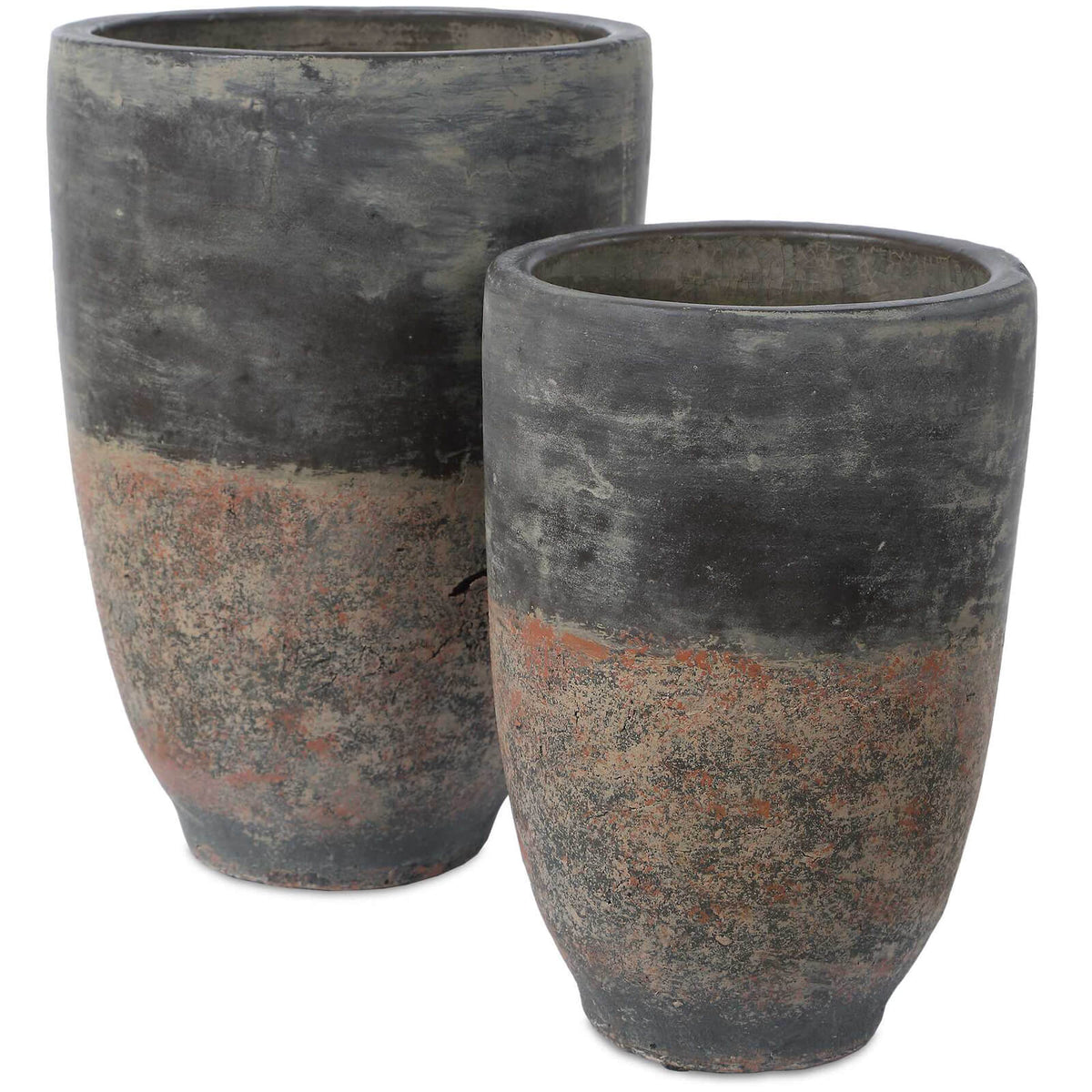 Uttermost Accessories Emberwash Planters - Set of 2 House of Isabella UK