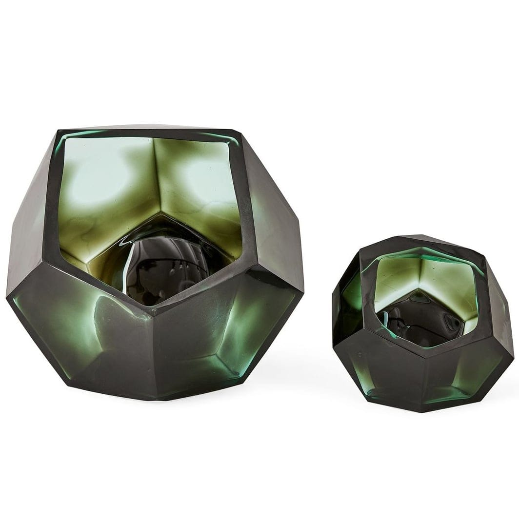Uttermost Accessories Emerald Short Vases - Set of 2 House of Isabella UK
