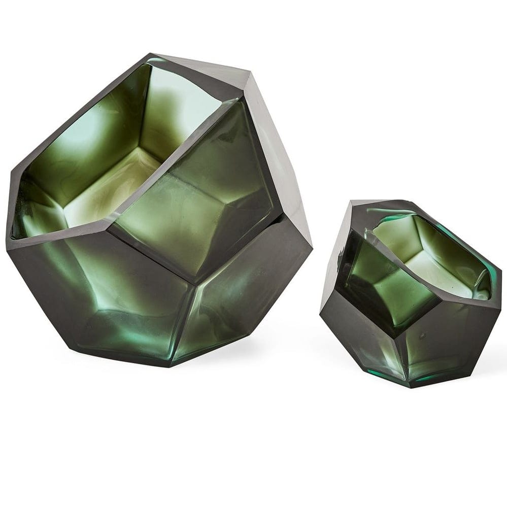 Uttermost Accessories Emerald Short Vases - Set of 2 House of Isabella UK