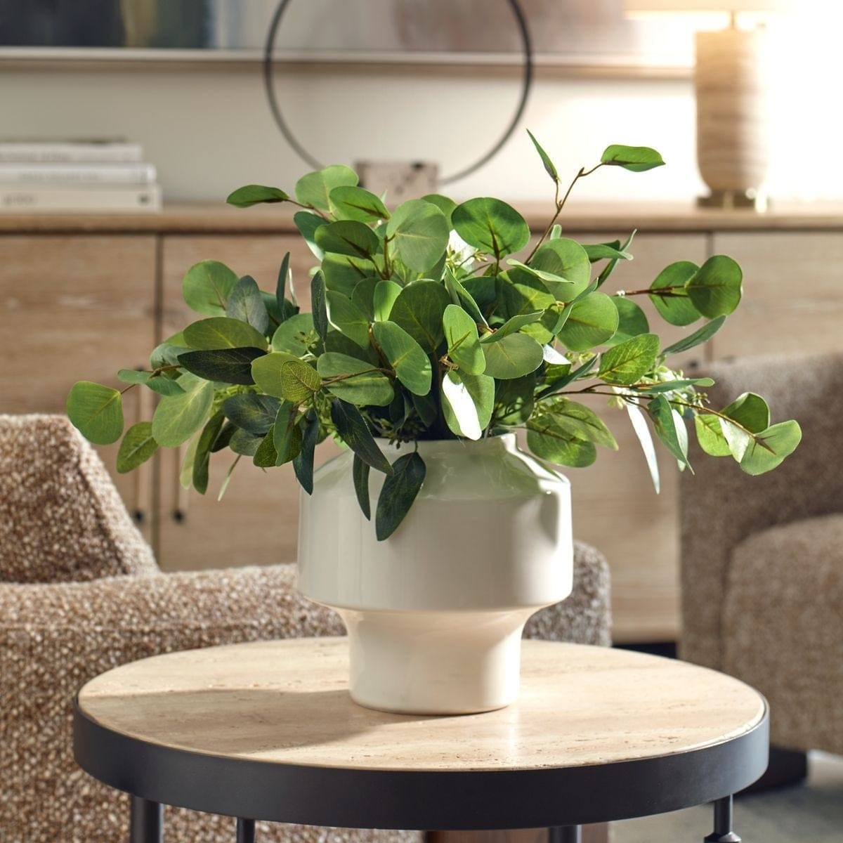 Uttermost Accessories Essence Eucalyptus Accent and Vase House of Isabella UK