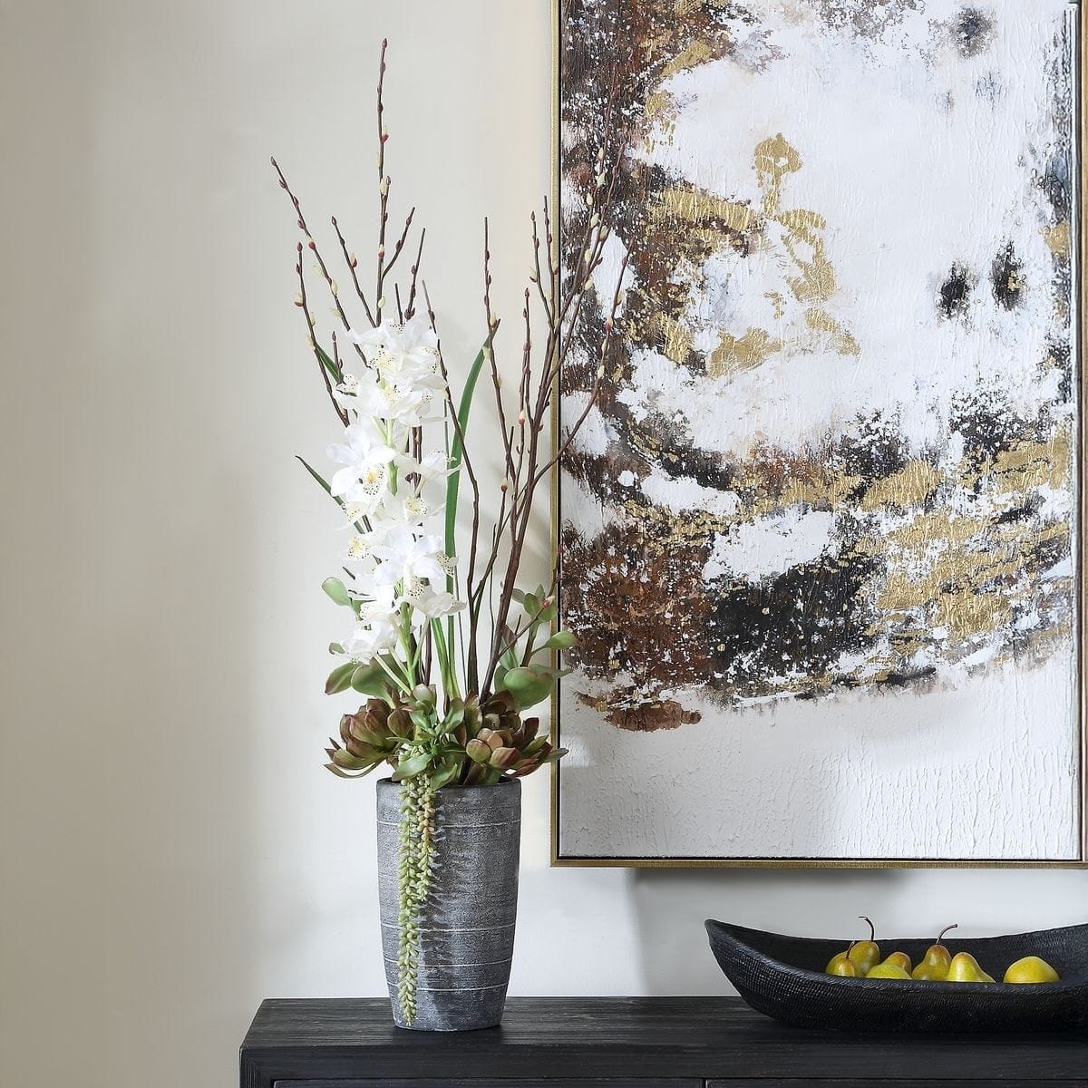 Uttermost Accessories Eterna Orchid Centerpiece and Vase House of Isabella UK