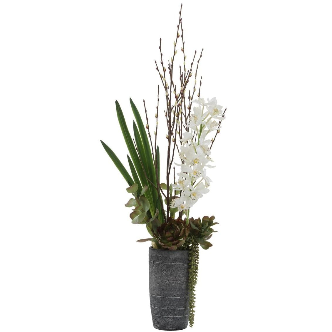 Uttermost Accessories Eterna Orchid Centerpiece and Vase House of Isabella UK