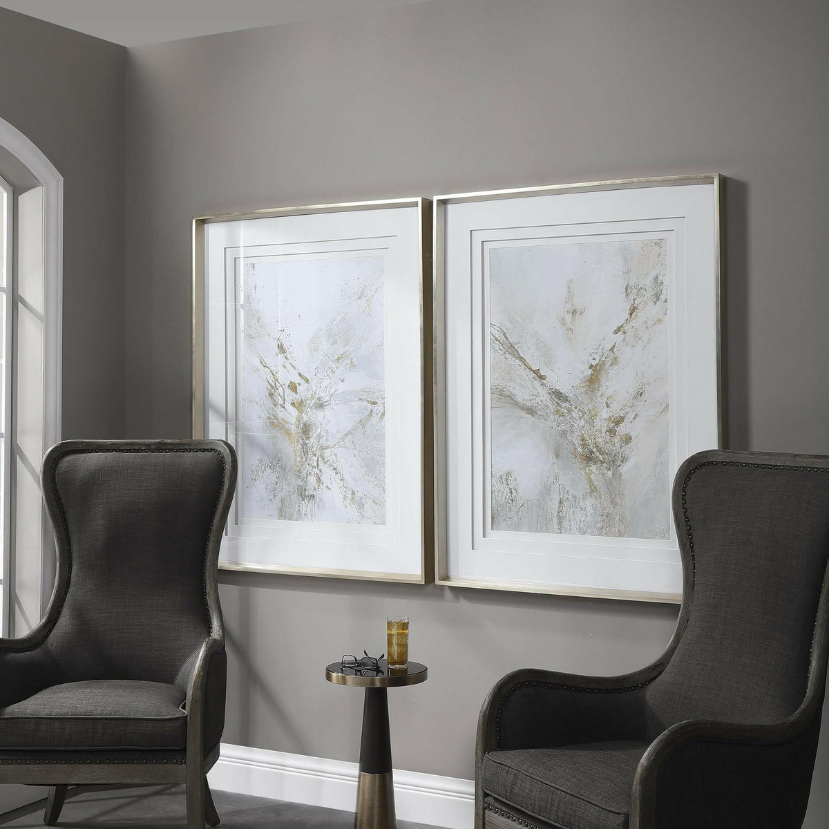 Ethos Framed Abstract Print.