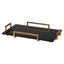Uttermost Accessories Ettore Black Glass Tray House of Isabella UK