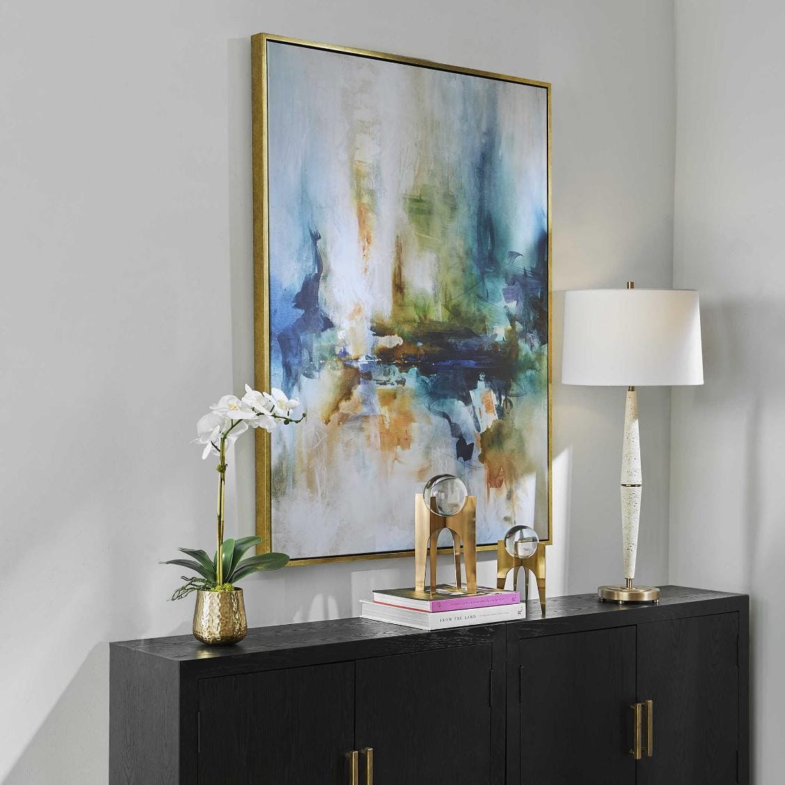 Uttermost Accessories Excursion Framed Abstract Art House of Isabella UK