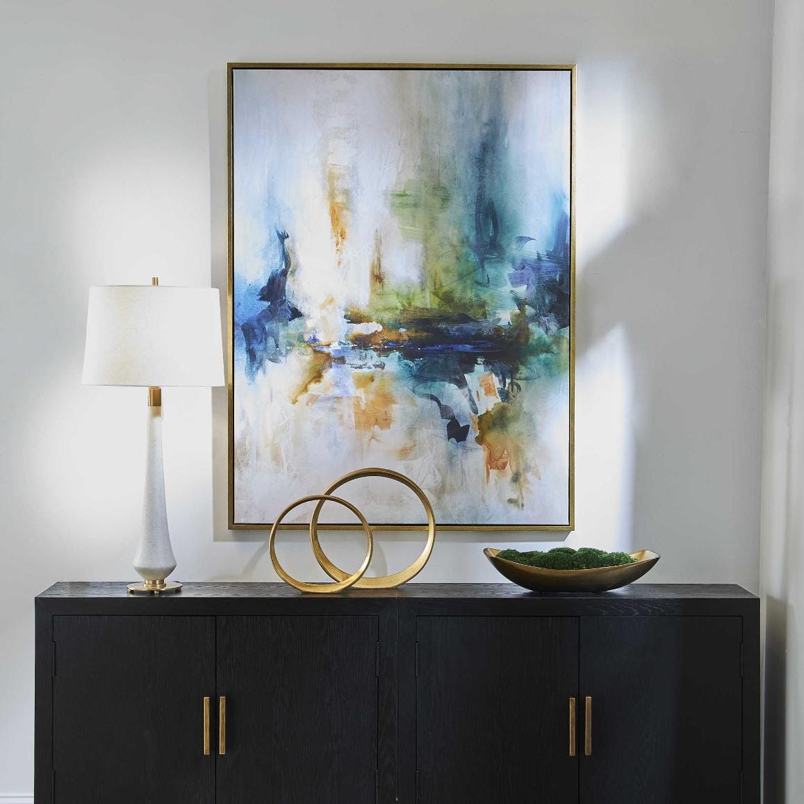 Uttermost Accessories Excursion Framed Abstract Art House of Isabella UK