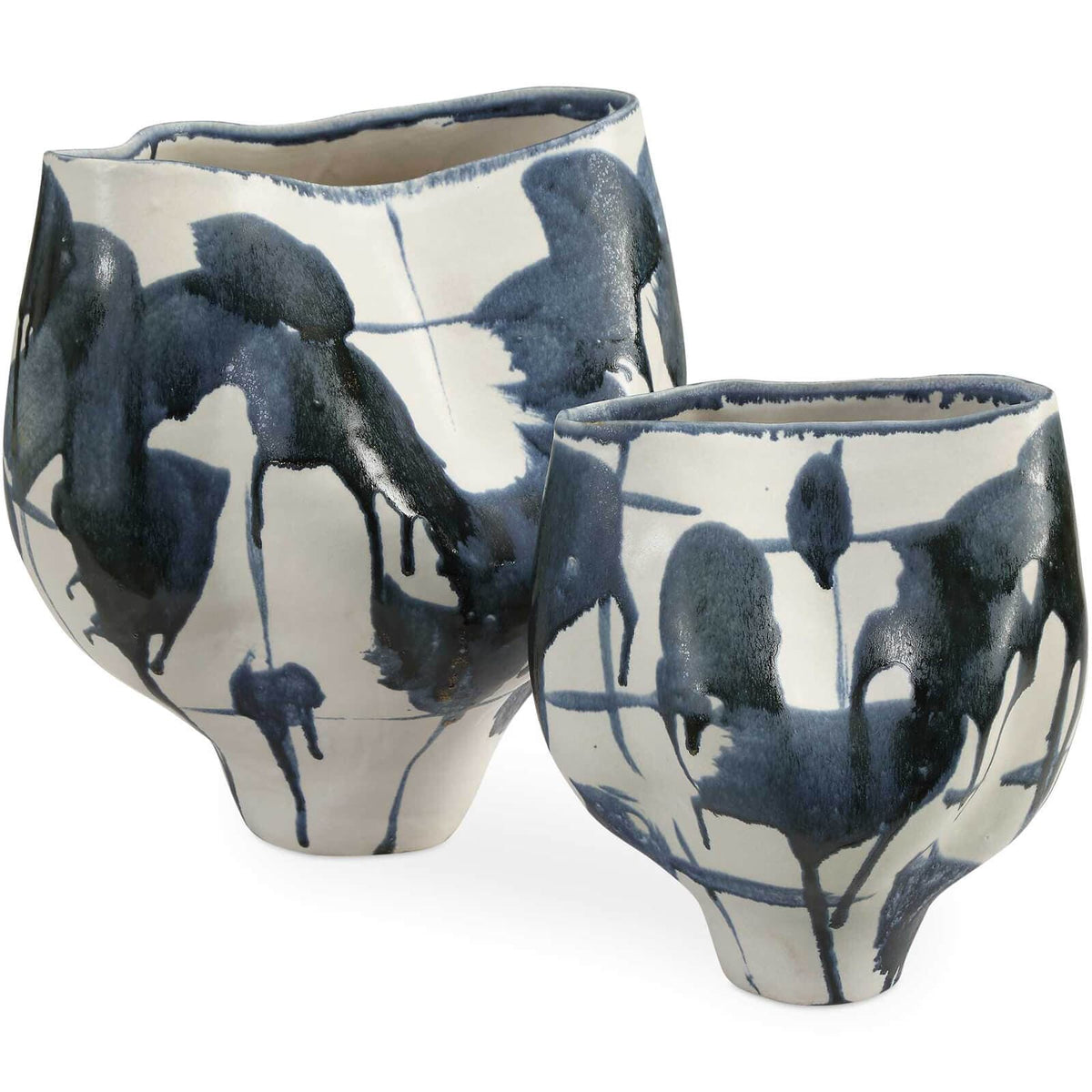 Uttermost Accessories Expressionism Vases - Set of 2 House of Isabella UK