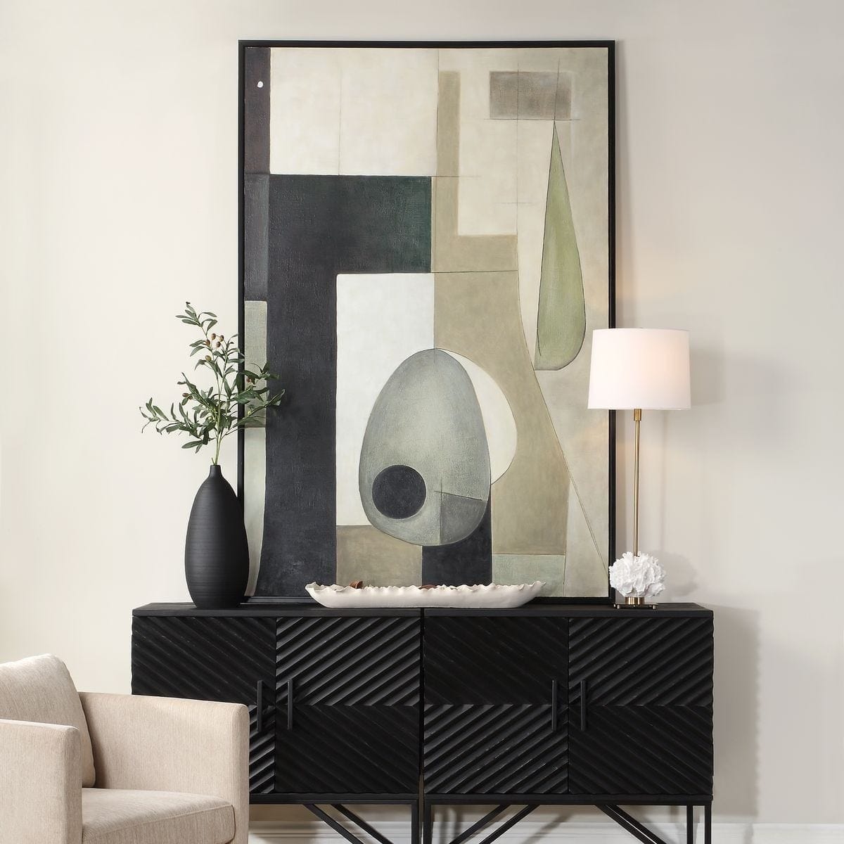 Uttermost Accessories Fair Trade Geometric Abstract Art House of Isabella UK
