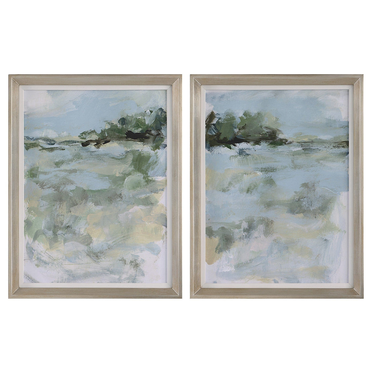 Uttermost Accessories Far Away View Framed Prints, Set/2 House of Isabella UK