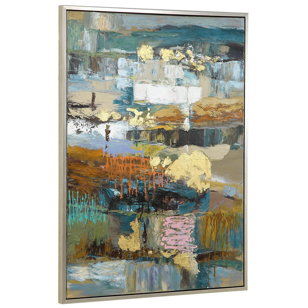 Uttermost Accessories Fiesta Hand Painted Canvas House of Isabella UK