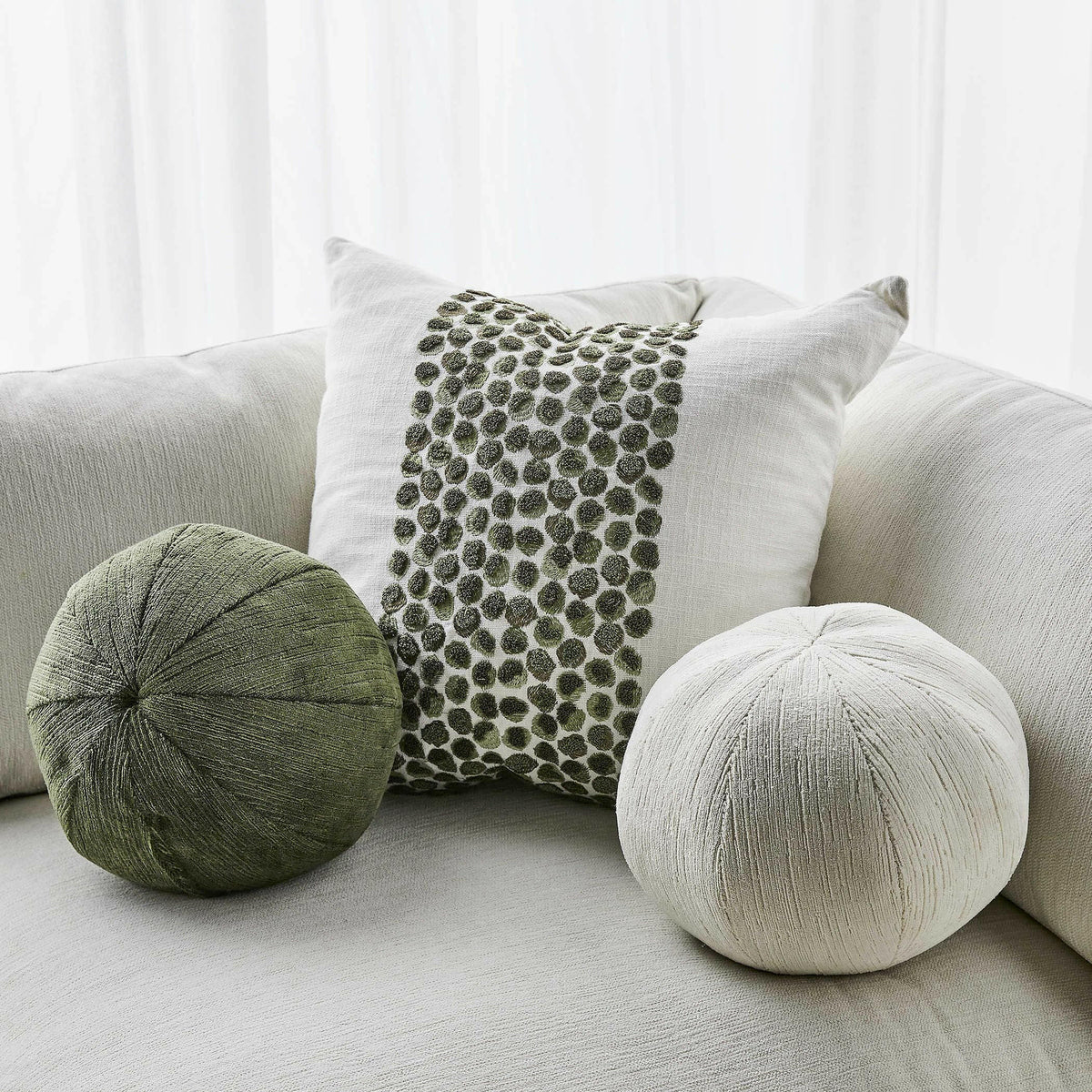 Fig Leaf Cushion.