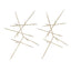 Uttermost Accessories Fireworks Silver Wall Décor, Set of 2 House of Isabella UK