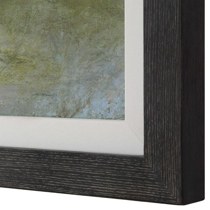 First View of the Water Framed Print.