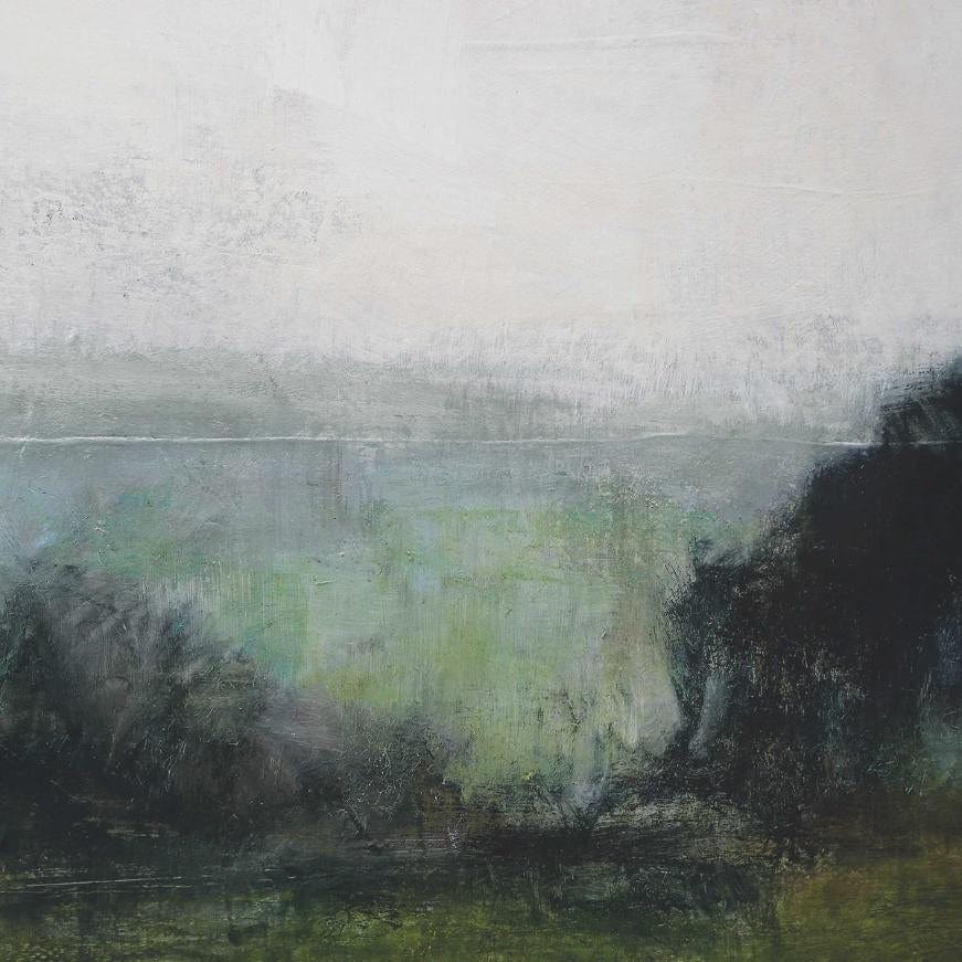 First View of the Water Framed Print.