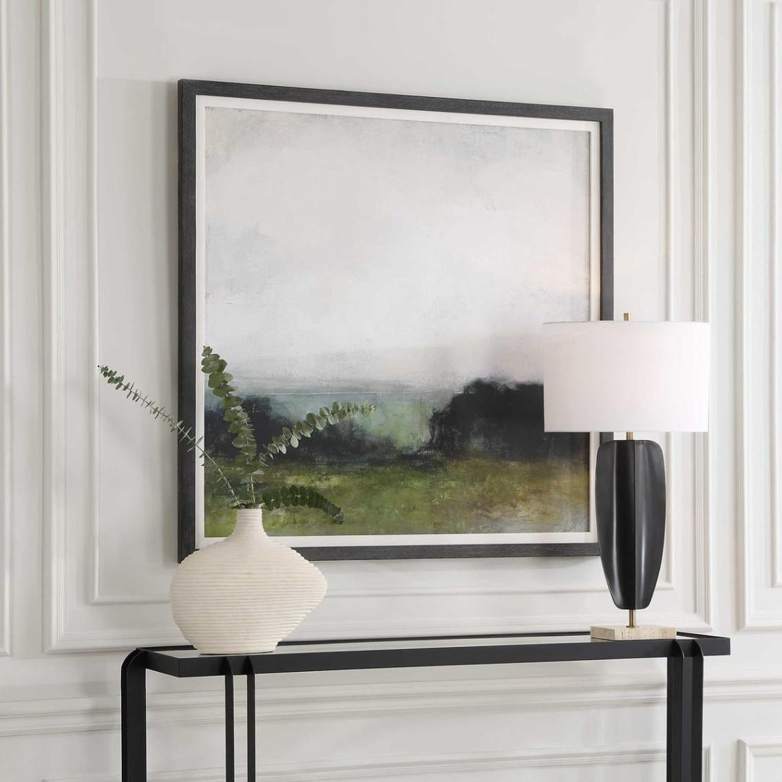 First View of the Water Framed Print.