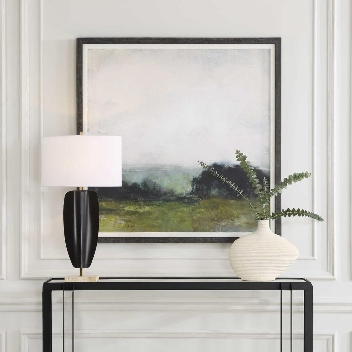 First View of the Water Framed Print.