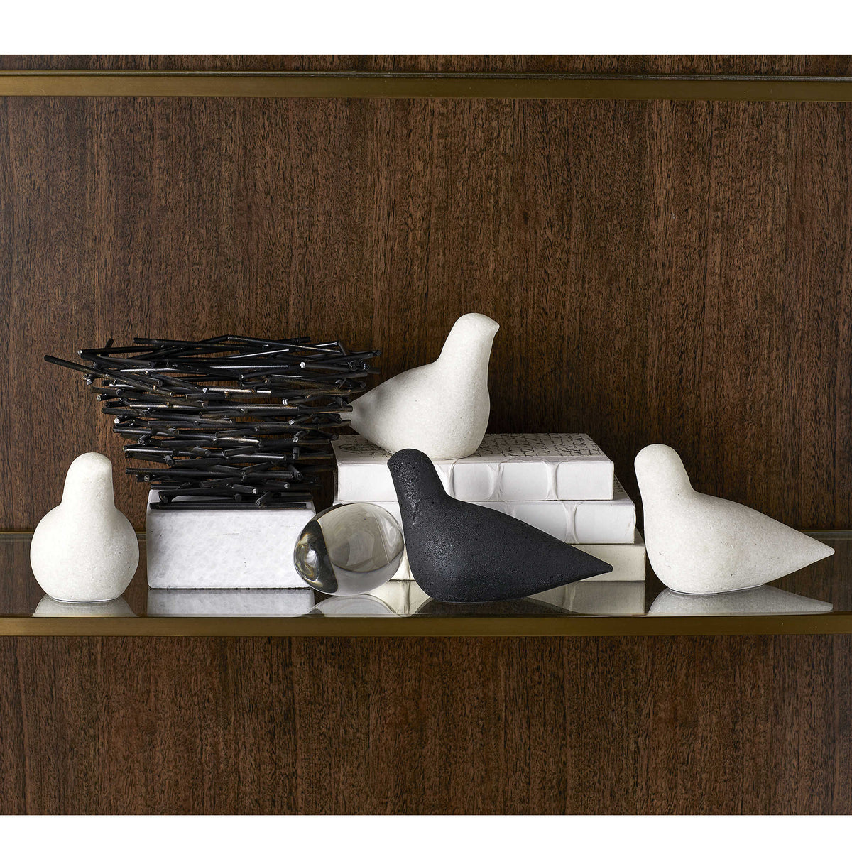 Uttermost Accessories Flock Bird Sculpture set House of Isabella UK