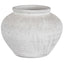Uttermost Accessories Floreana Round White Vase House of Isabella UK