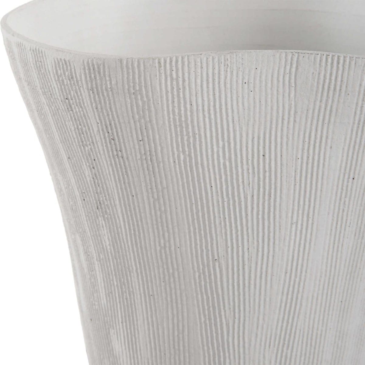 Uttermost Accessories Floreana Tall White Vase House of Isabella UK