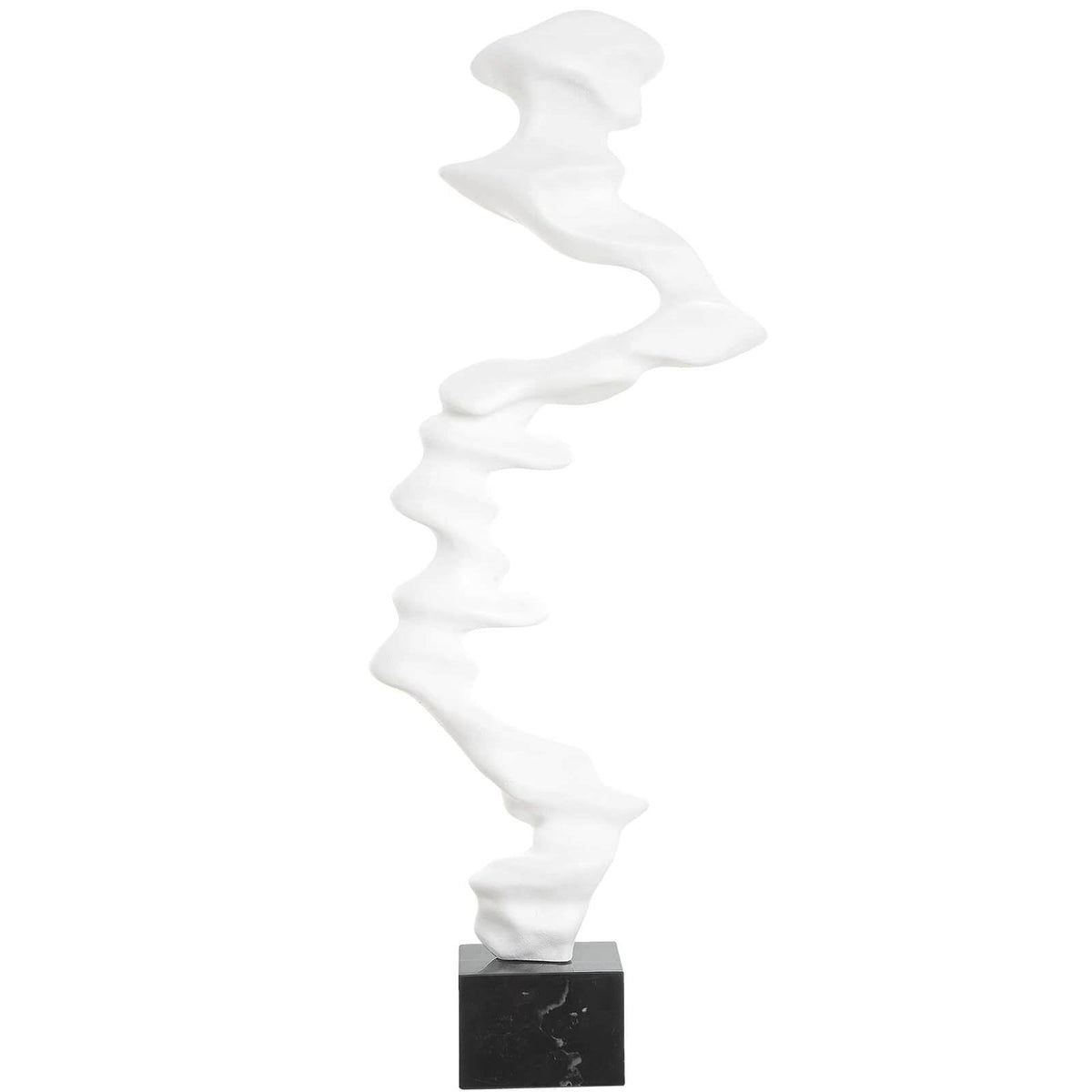 Uttermost Accessories Flux Indoor-Outdoor White Sculpture House of Isabella UK