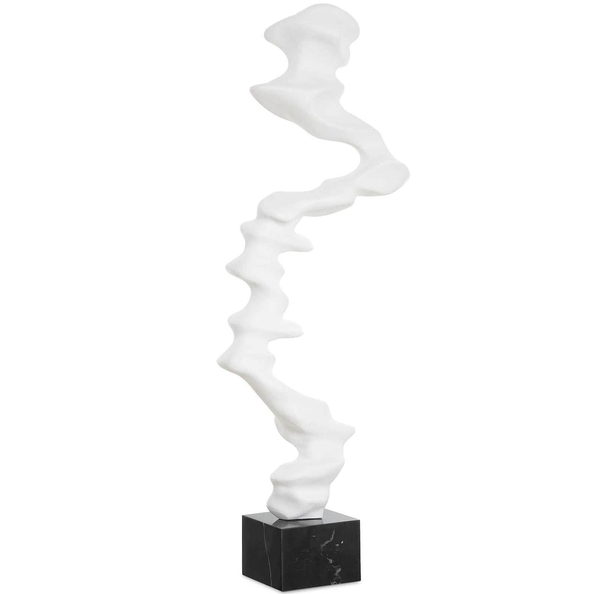 Uttermost Accessories Flux Indoor-Outdoor White Sculpture House of Isabella UK
