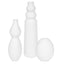 Uttermost Accessories Forma White Indoor-Outdoor Ceramic Vases, Set of 3 House of Isabella UK