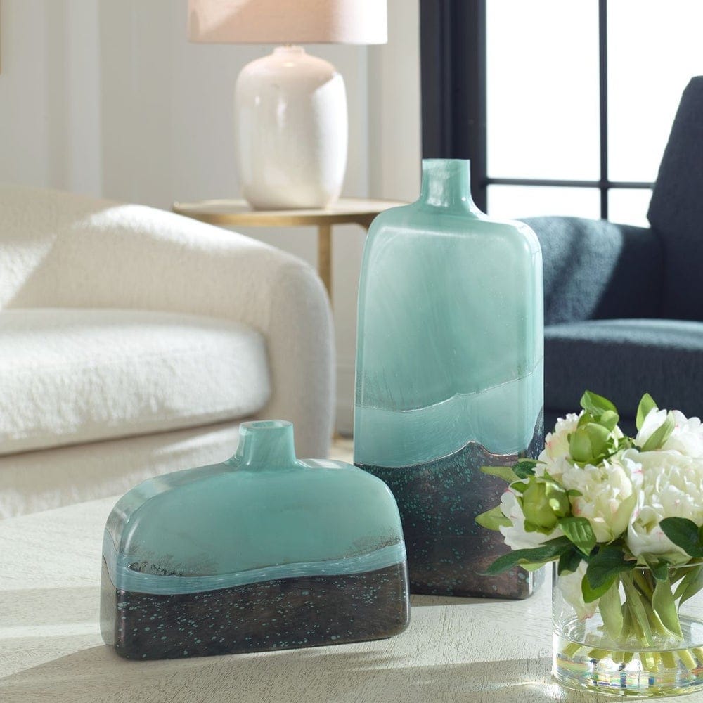 Uttermost Accessories Fuze Vases S/2 House of Isabella UK