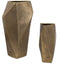 Uttermost Accessories GeoForm Indoor-Outdoor Vases in Brass - Set of 2 House of Isabella UK