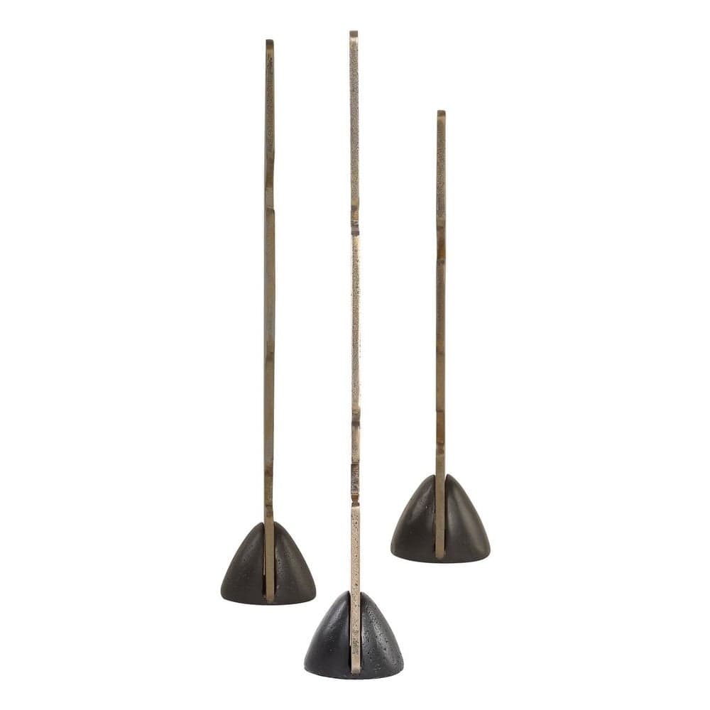 Uttermost Accessories Geometric Echoes Sculptures Set of 3 House of Isabella UK