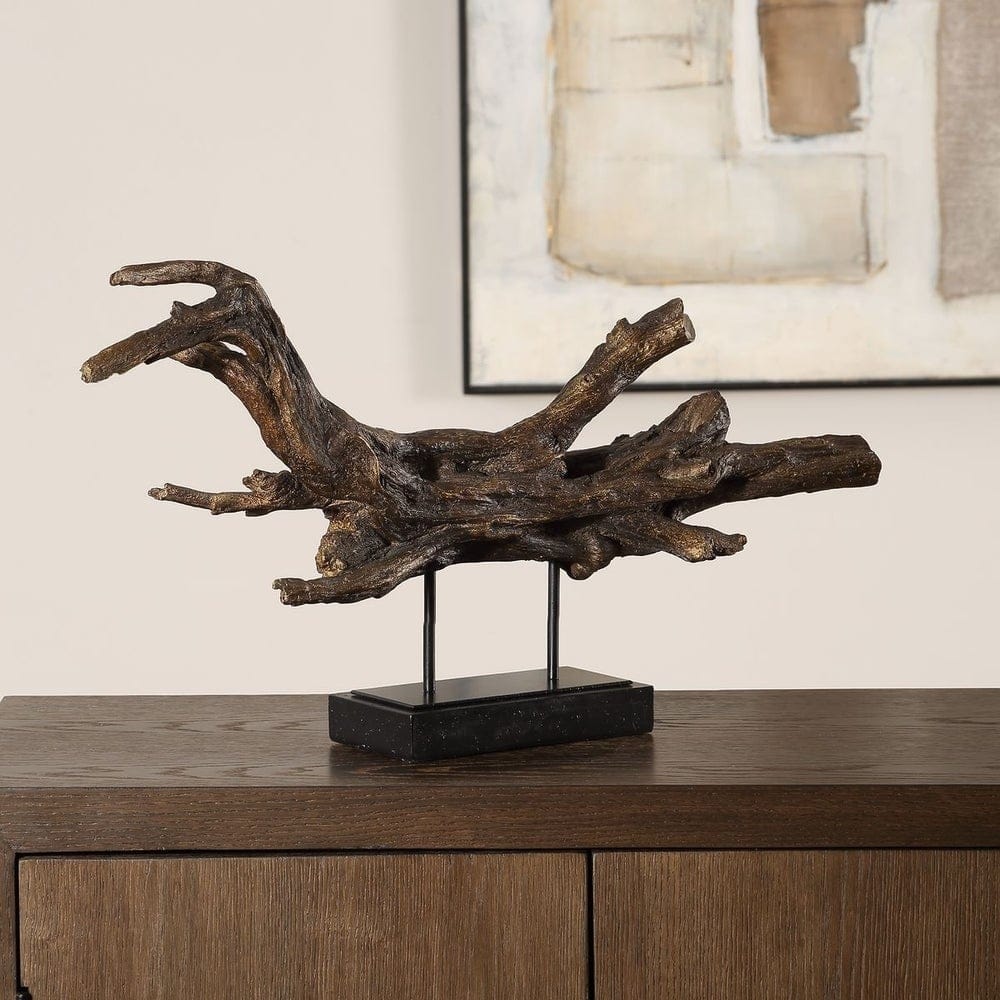 Uttermost Accessories Gilded Branch Sculpture House of Isabella UK