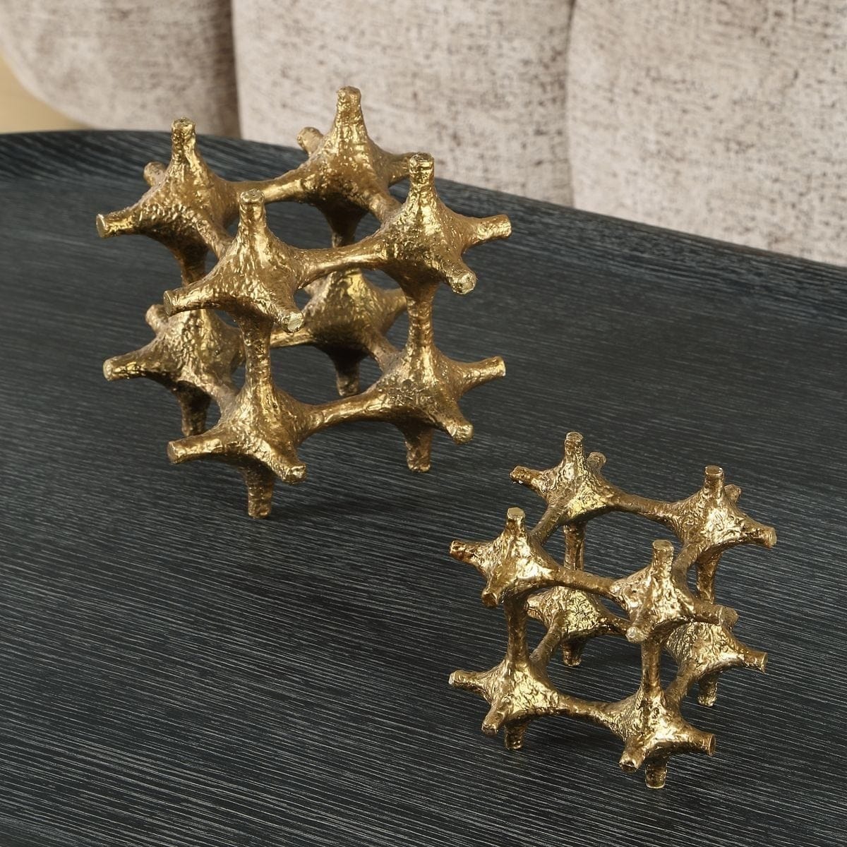 Uttermost Accessories Gilded Connection Modern Sculptures - Set of 2 House of Isabella UK
