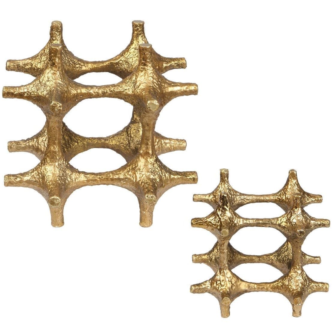 Uttermost Accessories Gilded Connection Modern Sculptures - Set of 2 House of Isabella UK