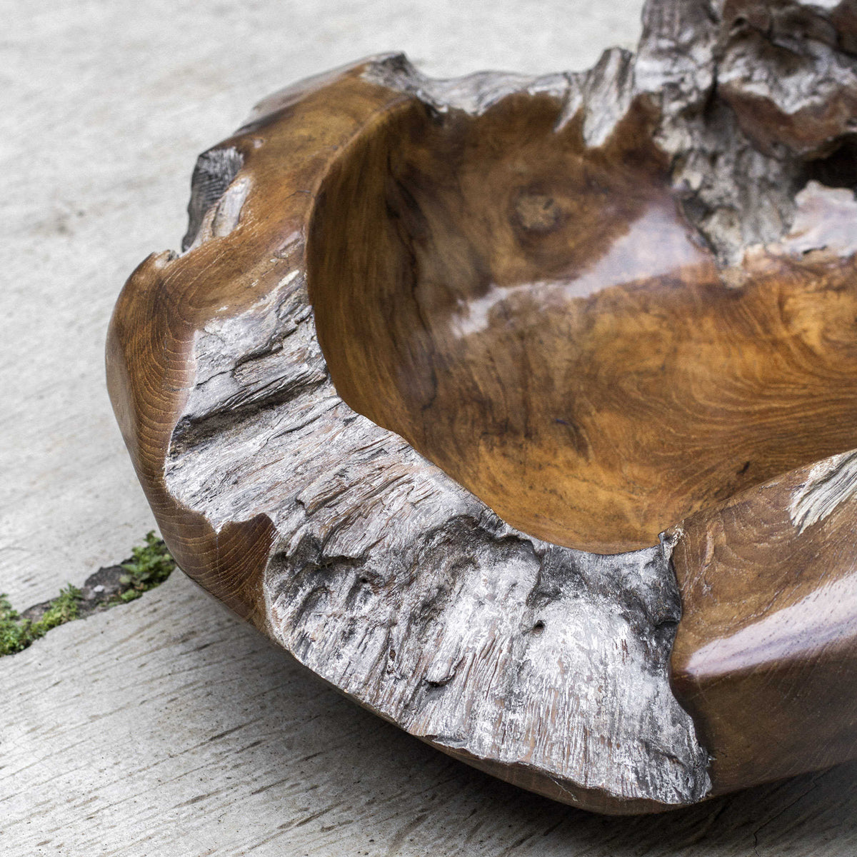 Uttermost Accessories Giulio Teak Bowl House of Isabella UK