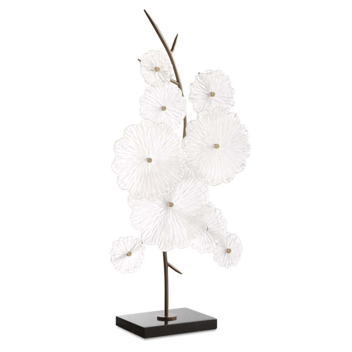 Uttermost Accessories Glass Garden Table Sculpture House of Isabella UK