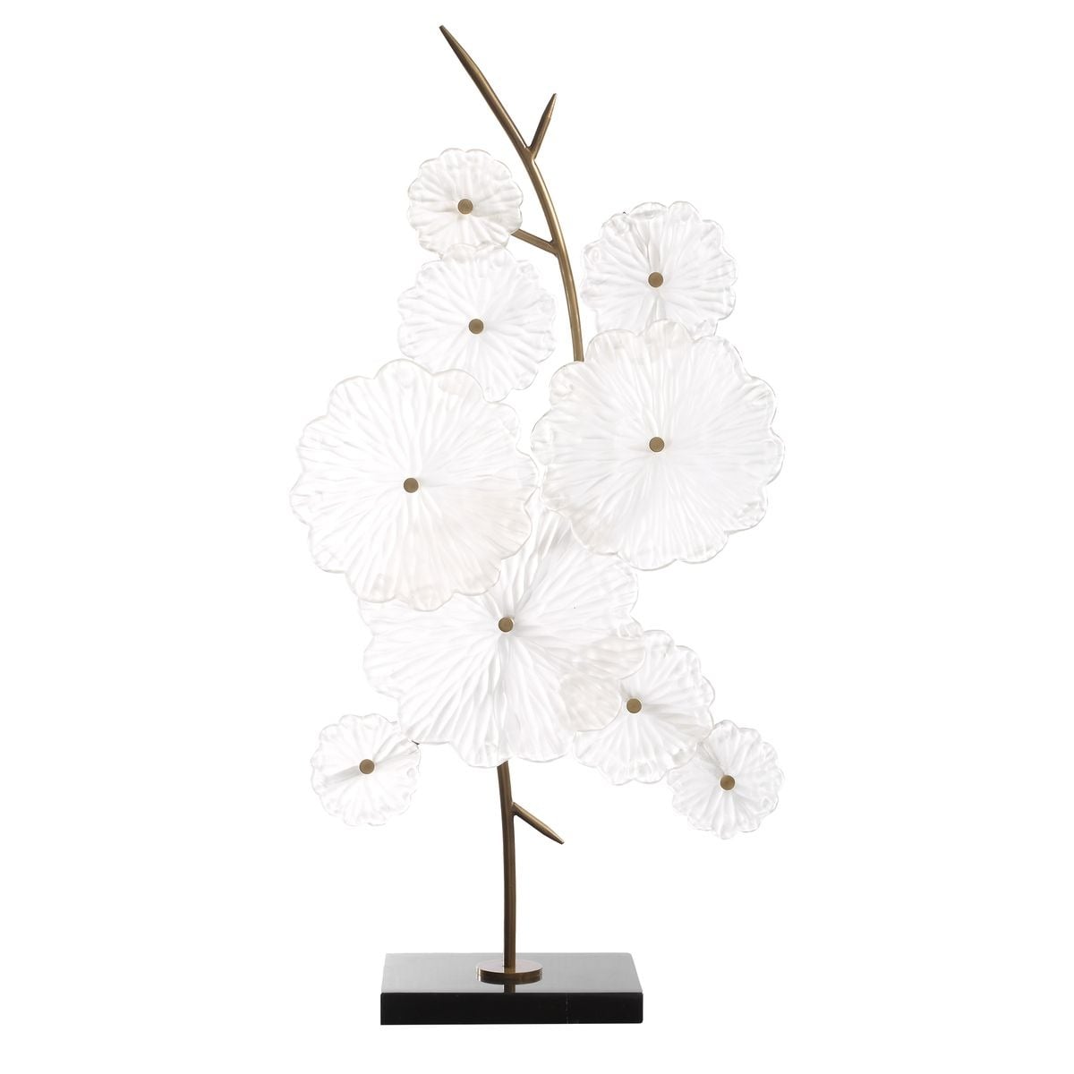 Uttermost Accessories Glass Garden Table Sculpture House of Isabella UK