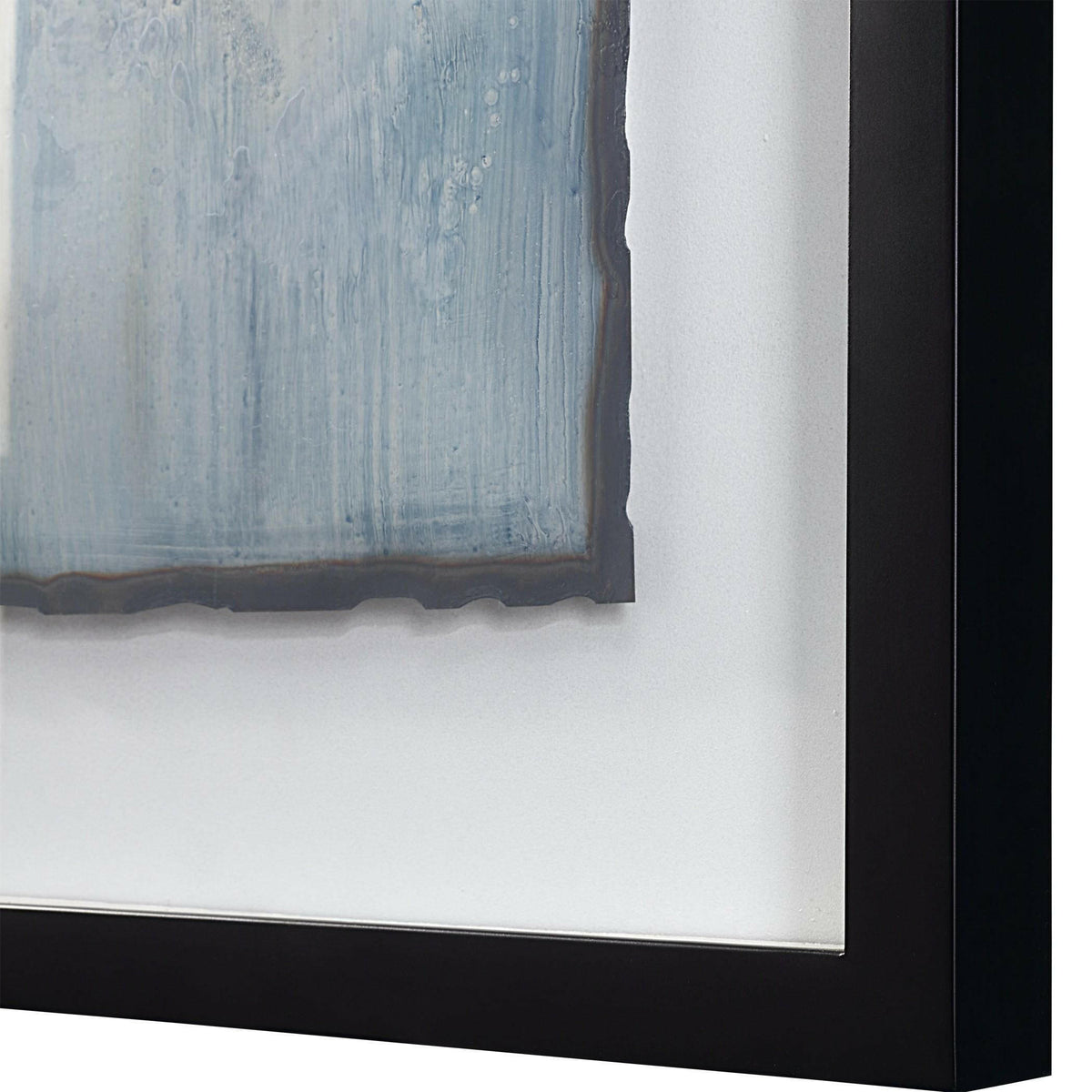 Glimmering Agate Abstract Prints, S/2.