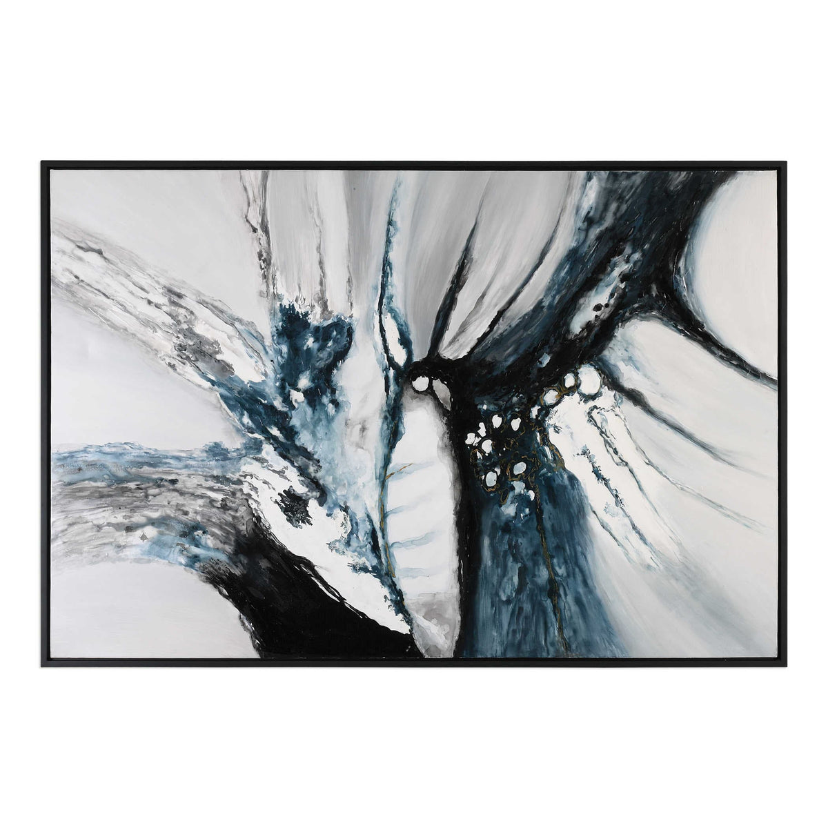 Uttermost Accessories Go With The Flow Hand Painted Canvas House of Isabella UK